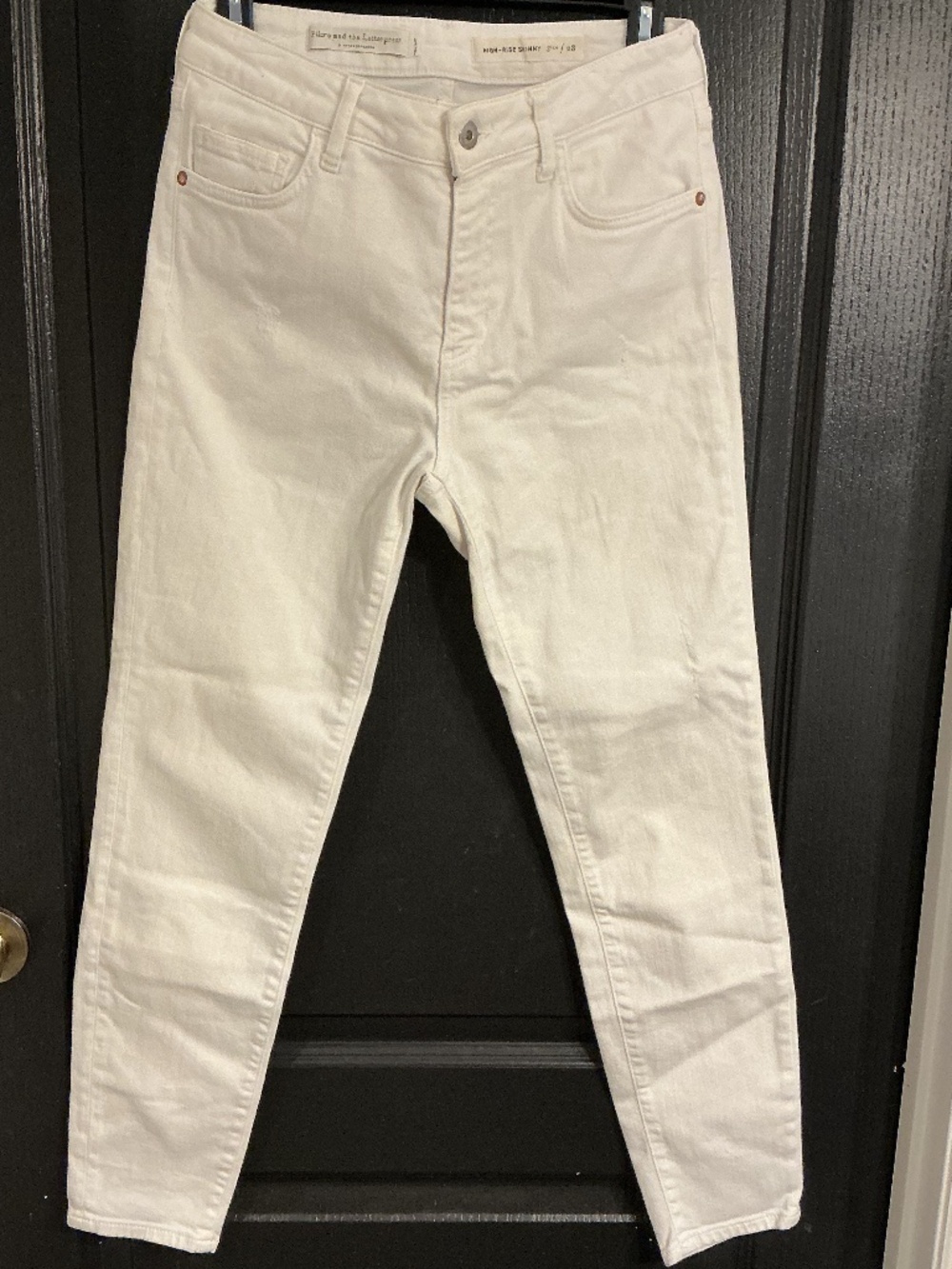 PILCRO AND THE LETTERPRESS by ANTHROPOLOGIE High -Rise Skinny Jeans (size: 28)